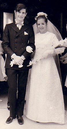 Alain HECQUET et Danielle ARCURI en 1970