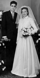 Georges SAAS et Claudine LIGNY en 1956